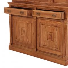 Belgian Two Part Pine Cabinet C 1900 - 4705902