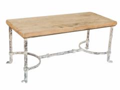 Belgian Wrought Iron Coffee Table - 1893095