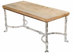 Belgian Wrought Iron Coffee Table - 1893097