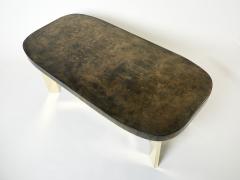 Belgian brutalist resin and brass dining table 1970 - 4506845