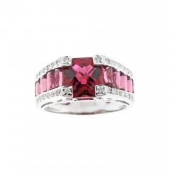 Bellarri bellarri BELLARRI BIUSA PINK TOURMALINE AND DIAMOND RING - 2784490