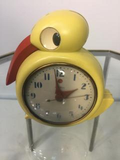 Belle Kogan RARE ART DECO QUACKER CLOCK DESIGNED BY BELLE KOGAN - 809738