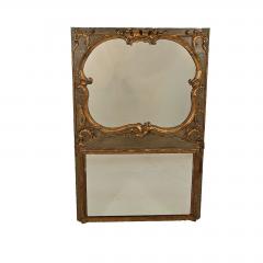 Belle poque Painted Gilt Over Mantel Mirror France circa 1900 - 4498540