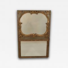 Belle poque Painted Gilt Over Mantel Mirror France circa 1900 - 4500055