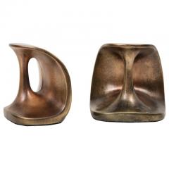 Ben Seibel Ben Seibel Aged Bronze Bookends - 947288