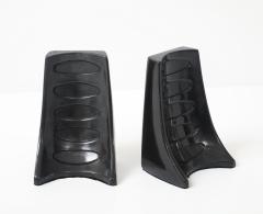 Ben Seibel Ben Seibel Bronze Brutalist Bookends - 4807477