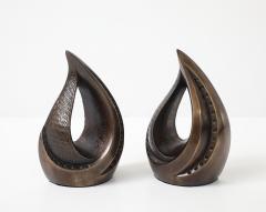 Ben Seibel Ben Seibel Brutalist Tear Drop Bookends - 4807557