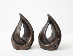 Ben Seibel Ben Seibel Brutalist Tear Drop Bookends - 4807559