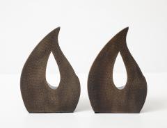 Ben Seibel Ben Seibel Brutalist Tear Drop Bookends - 4807560