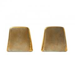 Ben Seibel Ben Seibel Jenfred Ware for Raymor Bookends Brass Impressed Textured Signed - 2743218