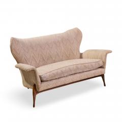 Ben Seibel Ben Seibel Mid Century Walnut Gala Settee Sofa - 4556955