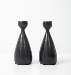 Ben Seibel Ben Seibel Modernist Bronze Candlesticks - 4807525