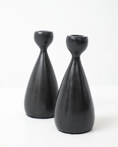 Ben Seibel Ben Seibel Modernist Bronze Candlesticks - 4807526