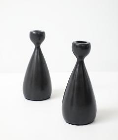 Ben Seibel Ben Seibel Modernist Bronze Candlesticks - 4807528