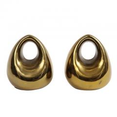 Ben Seibel Ben Seibel Orb Bookends Brass Jenfred Ware - 2938061