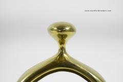Ben Seibel Ben Seibel for Jenfred Ware Brass Stirrup Bookends - 248295