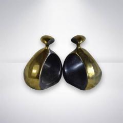 Ben Seibel Brass Stirrup Bookends by Ben Seibel for Jenfred Ware - 101671