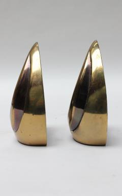 Ben Seibel Pair of Ben Seibel for Jenfredware Brass Flame Bookends - 2530794