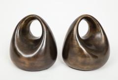 Ben Seibel Seibel Gunmetal Orb Bookends - 755977