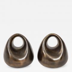 Ben Seibel Seibel Gunmetal Orb Bookends - 756750