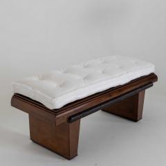 Bench attributed to Paolo Buffa Italy 1940s - 3602230