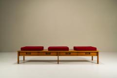Bench in Walnut by Frattini Bettonica for Cantieri Carugati Italy 1956 - 3283394
