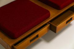 Bench in Walnut by Frattini Bettonica for Cantieri Carugati Italy 1956 - 3283395