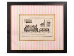 Bench with Arm Rests 1780 96 Reproduction Print C 2005 - 4304742