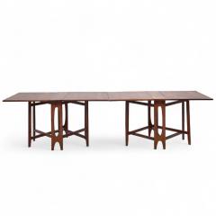 Bendt Winge Bendt Winge Midcentury Norwegian Rosewood Drop Leaf Rosewood Dining Table Pair - 4346693