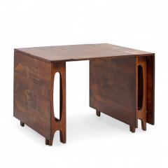 Bendt Winge Bendt Winge Midcentury Norwegian Rosewood Drop Leaf Rosewood Dining Table Pair - 4346695
