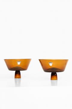 Bengt Edenfalk Candlesticks Vases Produced by Skruf - 1977648