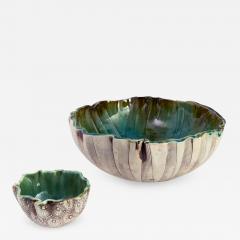 Bengt Erik Berglund SCANDINAVIAN MODERN HAND BUILT AND GLAZED BOWLS BY ARTIST BENGT BERGLUND - 1122545