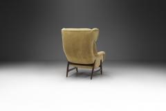 Bengt Ruda Rare Eared Lounge Chair by Bengt Ruda for Artifort The Netherlands 1960s - 3032706
