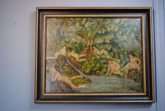 Benish Mininberg Benish Mininberg Bathers Painting - 1054010