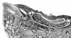 Benjamin Phillips Antique German Rococo Silver Lady s Shoe Ornament - 4424832