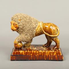 Bennington Rockingham Glazed Lion - 4533200
