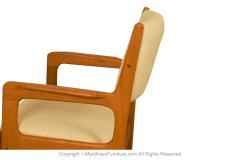 Benny Linden 8 Mid Century Modern Sculpted Teak Chairs Benny Linden - 3488363