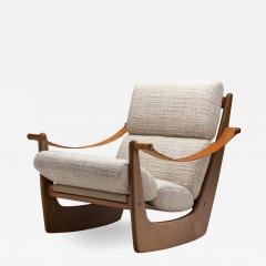 Bent Helweg M ller Rocking Chair by Bent M ller Jepsen for Boltinge Stolefabrik Denmark ca 1960s - 1947261