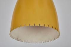 Bent Karlby 1950s Bent Karlby 3 Cone Chandelier for Lyfa - 1145204