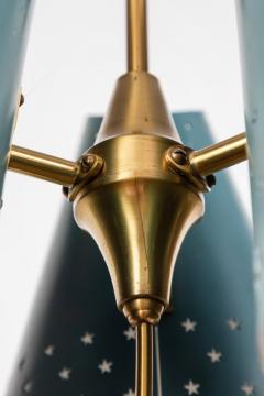 Bent Karlby 1950s Bent Karlby Counterweight Chandelier for Lyfa - 741843