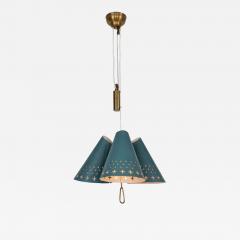 Bent Karlby 1950s Bent Karlby Counterweight Chandelier for Lyfa - 742084