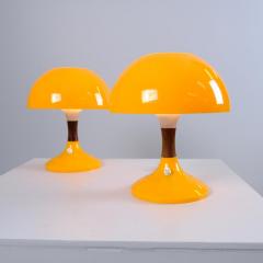 Bent Karlby A Pair of Space Age Table Lamps by Bent Karlby for Ask Belysning Denmark 1970s - 4384339