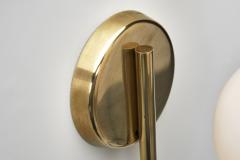Bent Karlby Pair of Brass Wall Lamps by Bent Karlby Attr for Lyfa Denmark Mid 20th C - 4686986