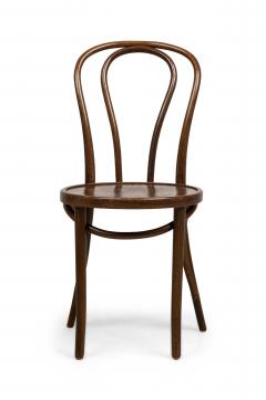 Bentwood Hairpin Scroll Caf Walnut Side Chairs - 4672915