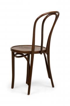 Bentwood Hairpin Scroll Caf Walnut Side Chairs - 4672918