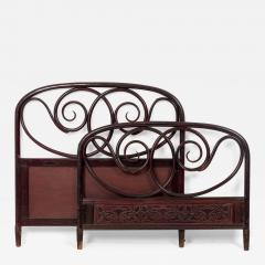 Bentwood Mahogany Twin Bed - 4710709