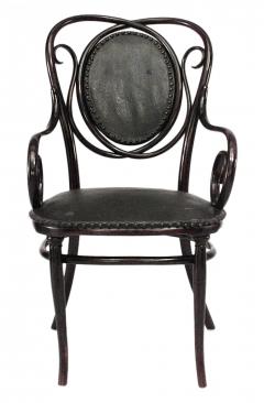 Bentwood Scroll Arm Chair - 4656228