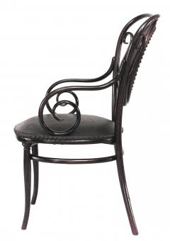 Bentwood Scroll Arm Chair - 4656229