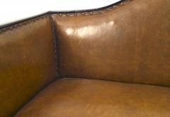 Bentwood Secessionist Leather Loveseat - 1419274