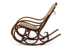 Bentwood Striped Rocking Chair - 4169010
